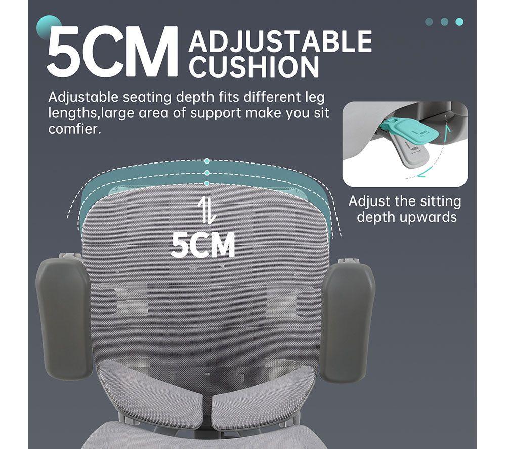 ADX Matrix Multi Gesture Gaming Office Chair - Grey image number 15 of 22