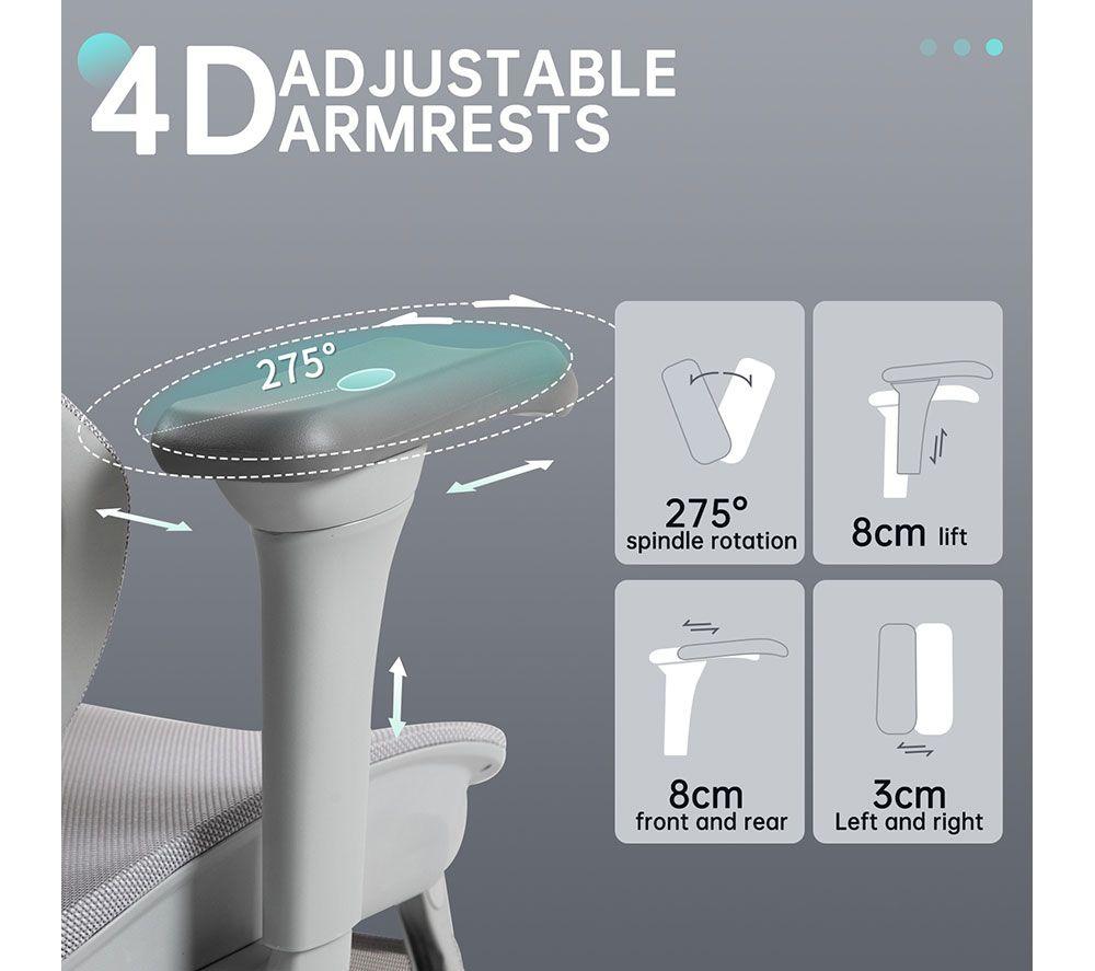 ADX Matrix Multi Gesture Gaming Office Chair - Grey image number 17 of 22