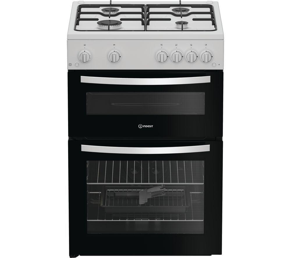 INDESIT ITG6GW 60 cm Gas Cooker – White, White