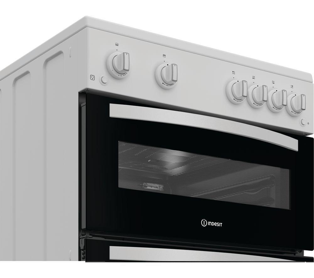 INDESIT ITG6GW 60 cm Gas Cooker - White image number 2 of 5