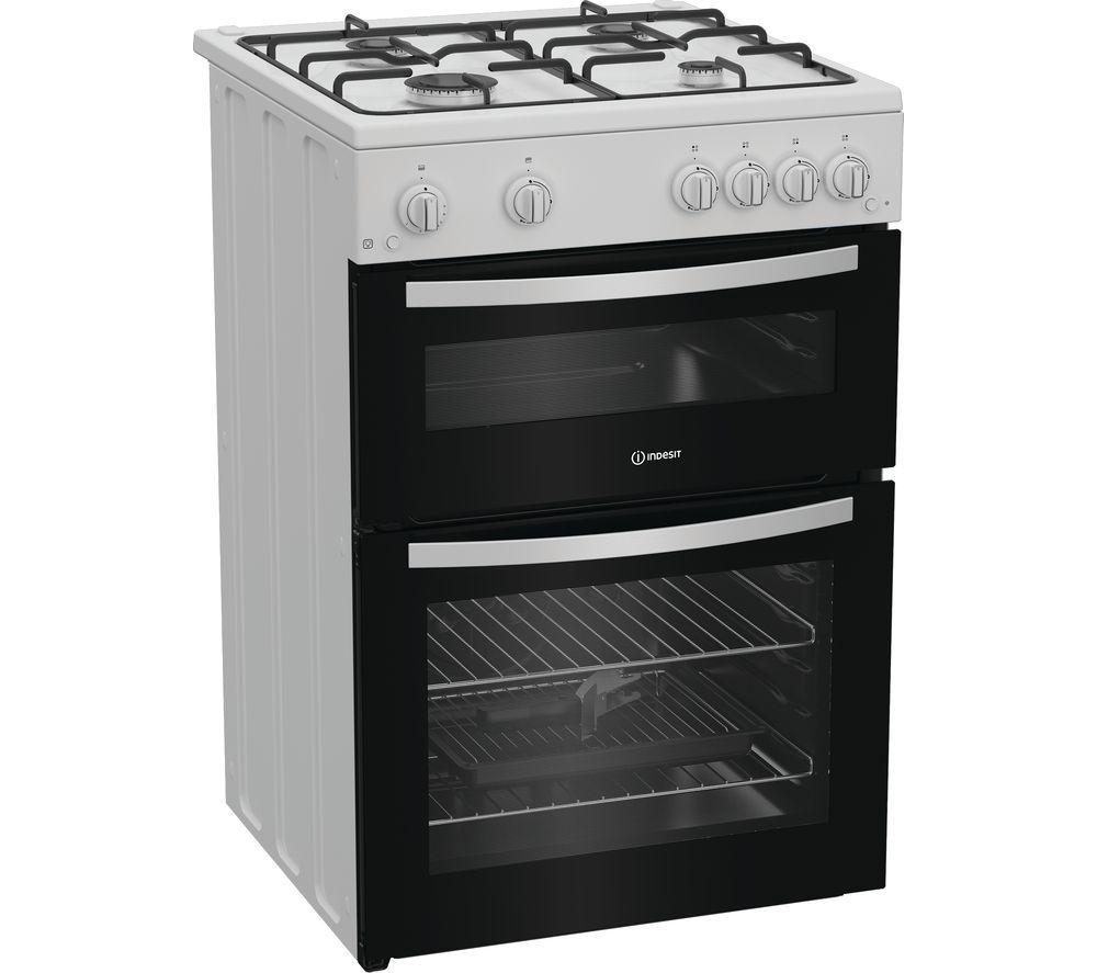 INDESIT ITG6GW 60 cm Gas Cooker - White image number 4 of 5