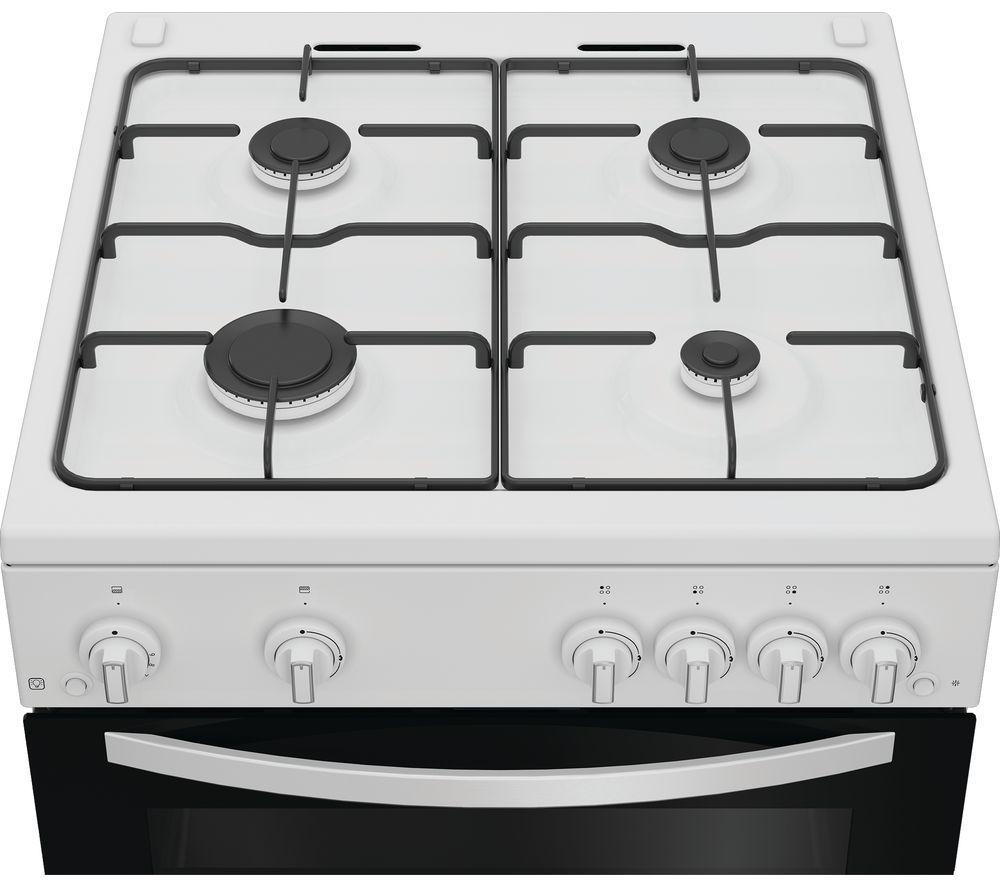 INDESIT ITG6GW 60 cm Gas Cooker - White image number 5 of 5