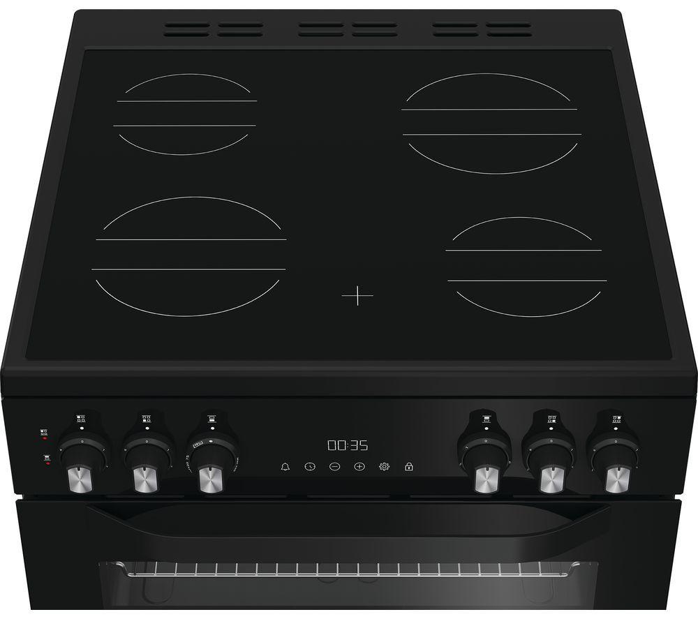 HOTPOINT Multiflow HTE6VDCB1 60 cm Electric Ceramic Cooker - Black image number 4 of 14