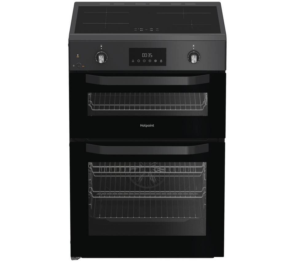 HOTPOINT Multiflow HDE6IDC2SA 60 cm Electric Induction Cooker - Anthracite