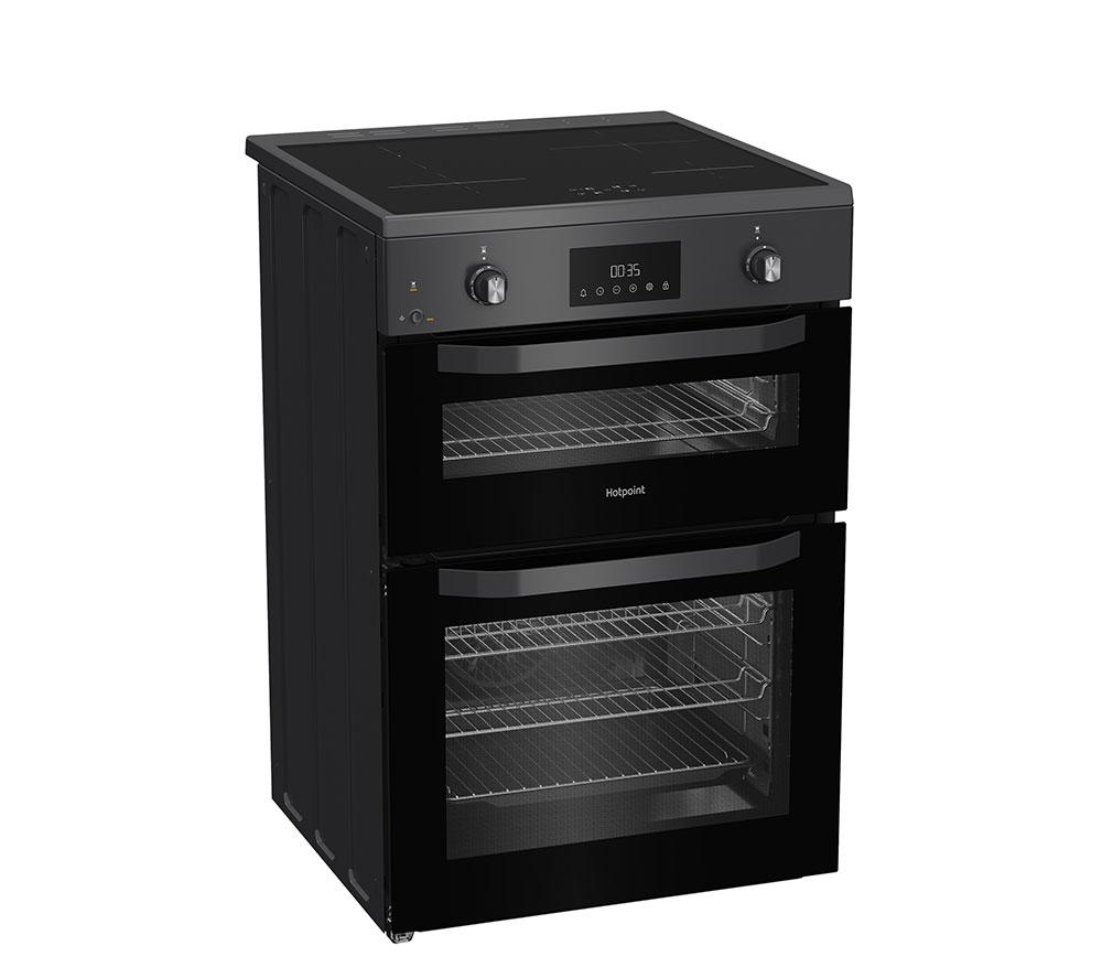 HOTPOINT Multiflow HDE6IDC2SA 60 cm Electric Induction Cooker - Anthracite image number 2 of 12