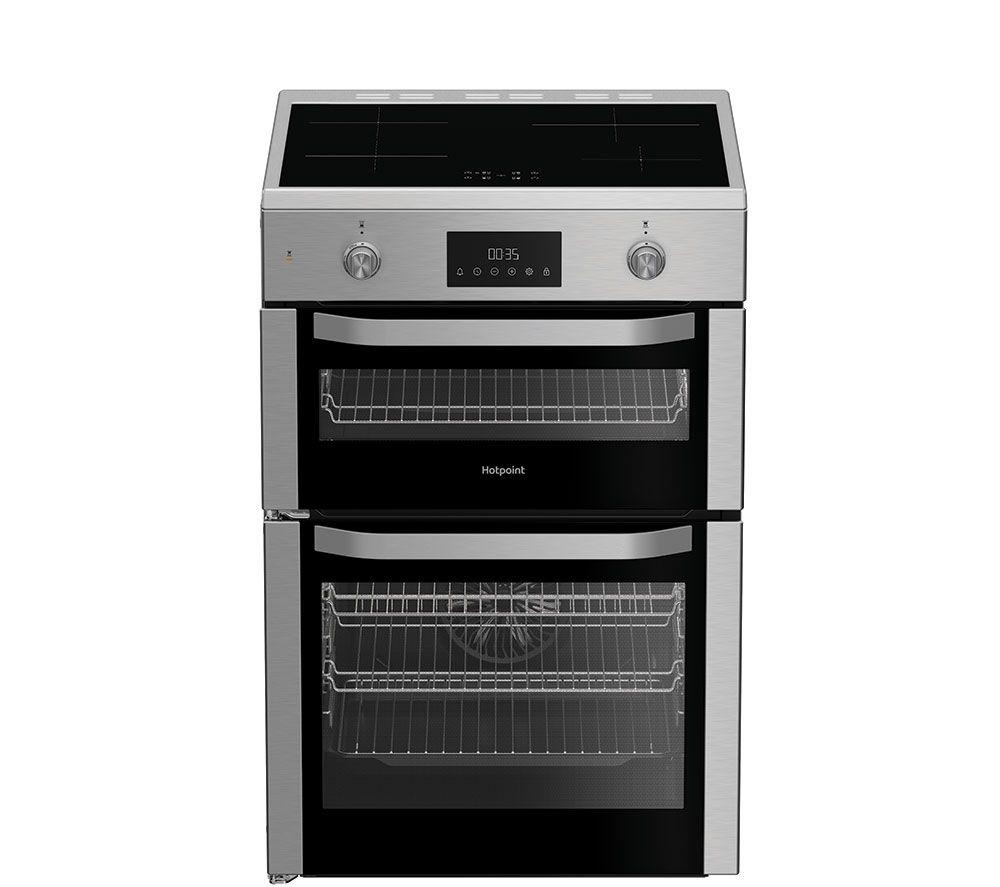 HOTPOINT HDE6IDC2X 60 cm Electric Induction Cooker – Stainless Steel, Stainless Steel