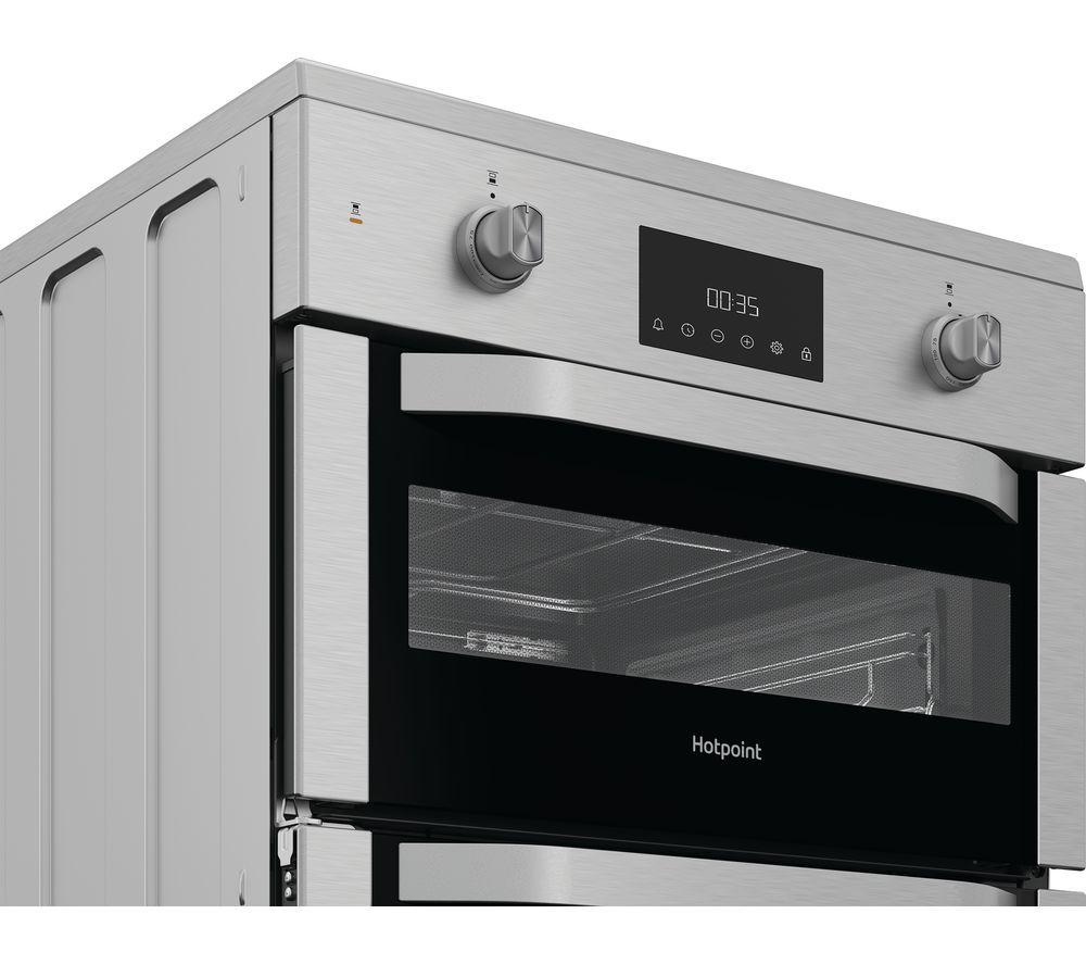 HOTPOINT Multiflow HDE6IDC2X 60 cm Electric Induction Cooker - Stainless Steel image number 2 of 12