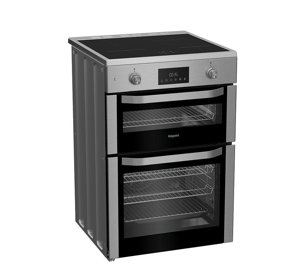 HOTPOINT Multiflow HDE6IDC2X 60 cm Electric Induction Cooker - Stainless Steel image number 7 of 12