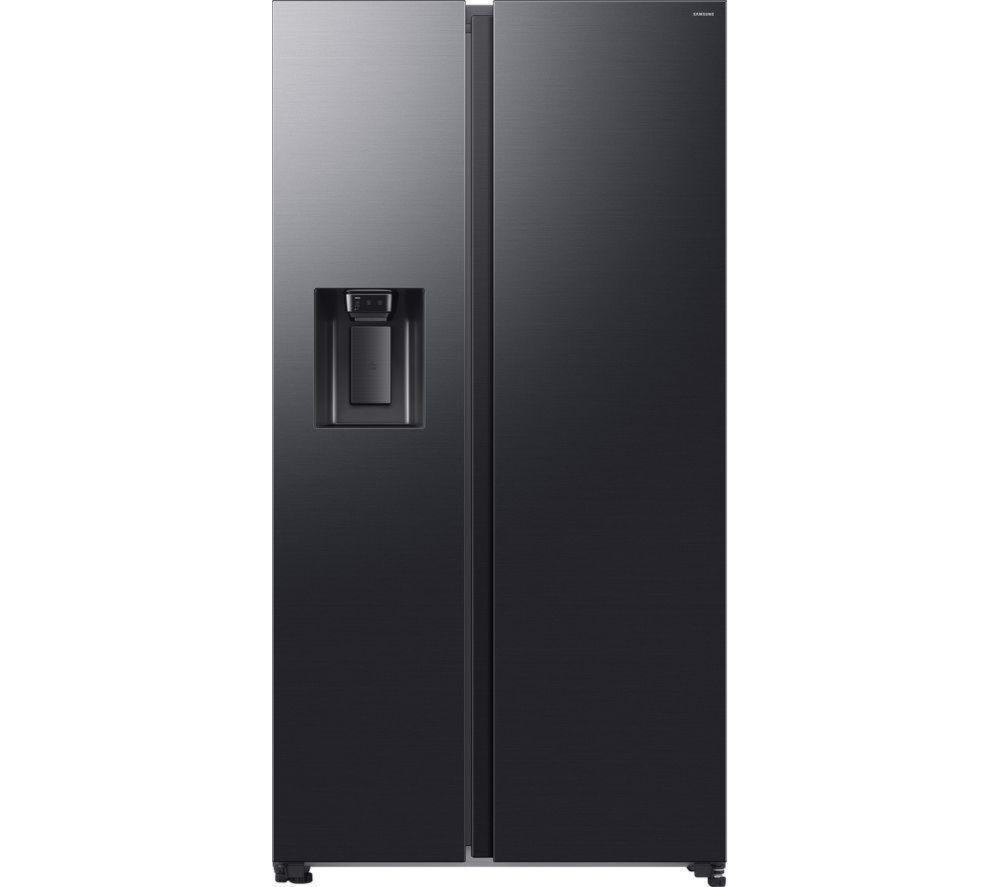 SAMSUNG Series 6 SpaceMax RS70F64KETEU American-Style Smart Fridge Freezer – Silver, Black