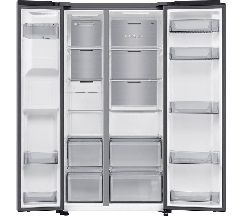 SAMSUNG Series 6 SpaceMax RS70F64KEFEU American-Style Smart Fridge Freezer - Black image number 3 of 17