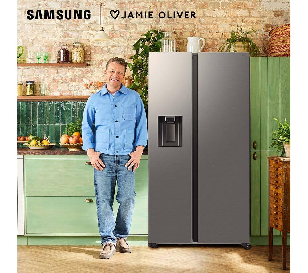 SAMSUNG Series 6 SpaceMax RS70F64KEFEU American-Style Smart Fridge Freezer - Black image number 8 of 17