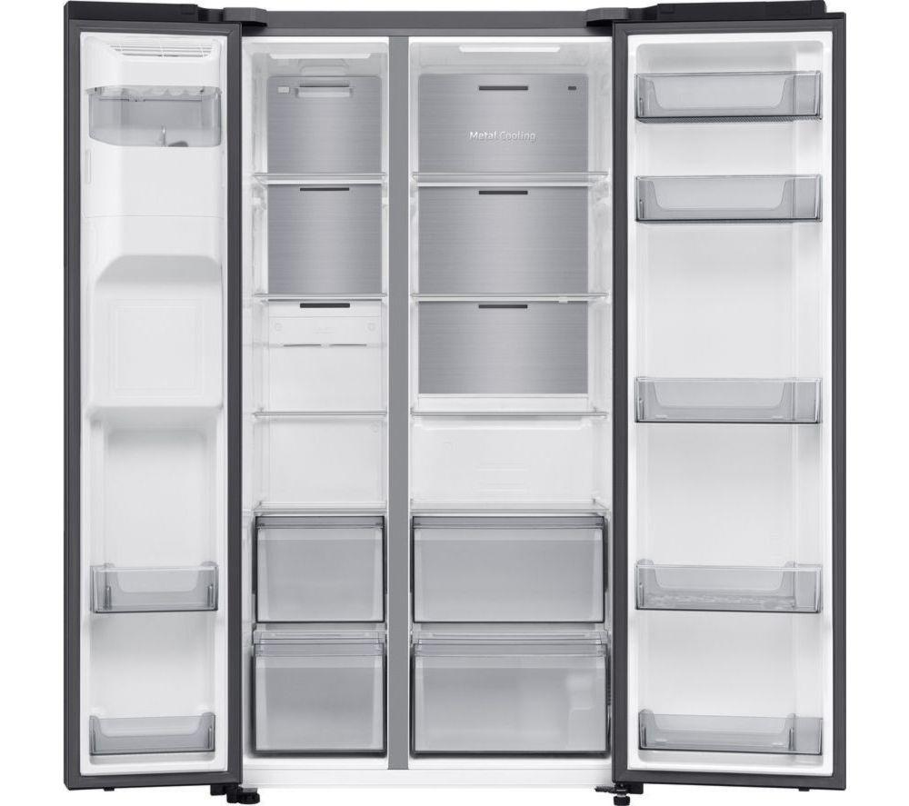 SAMSUNG Series 6 SpaceMax RS70F64KEFEU American-Style Smart Fridge Freezer - Black image number 16 of 17