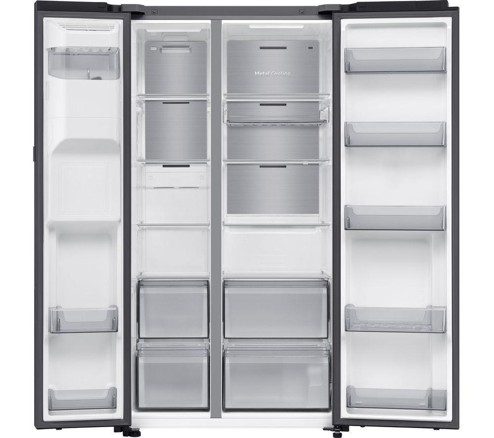 SAMSUNG Bespoke AI Series 9 AI Home RS90F64EDFEU American-Style Smart Fridge Freezer - Black image number 6 of 9