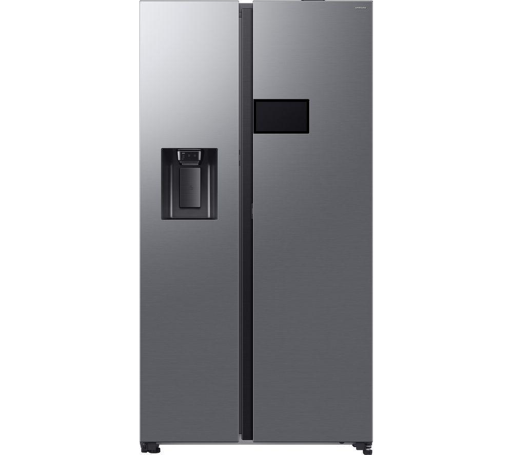 SAMSUNG Bespoke AI Series 9 RS90F64EDTEU American-Style Smart Fridge Freezer – Silver, Silver/Grey