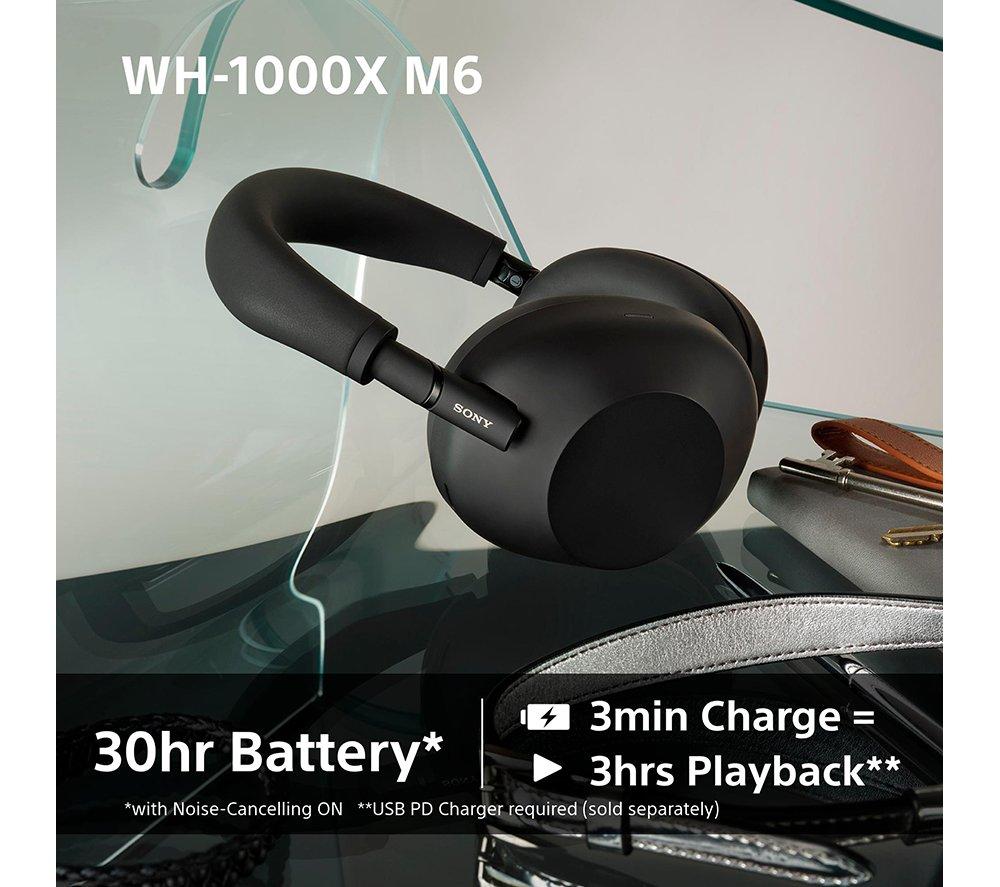 Buy SONY WH-1000XM6 Wireless Bluetooth Noise-Cancelling Headphones