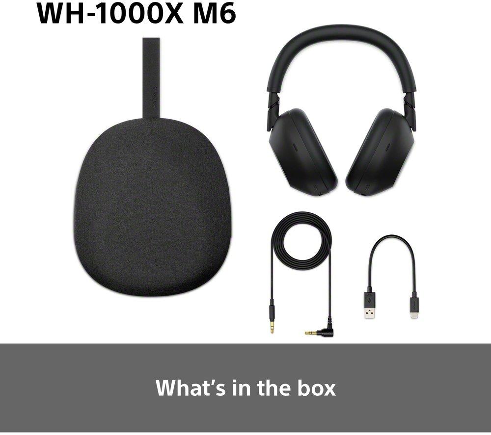 SONY WH-1000XM6 Wireless Bluetooth Noise-Cancelling Headphones - Pink image number 14 of 21