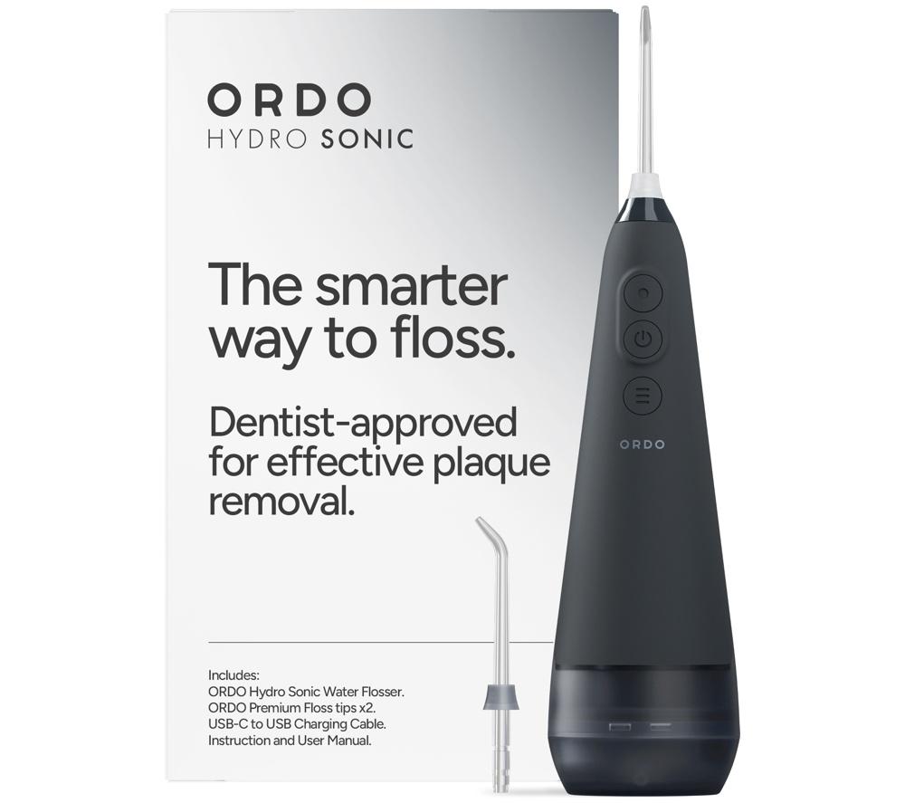 ORDO Hydro Sonic Water Flosser - Charcoal Grey