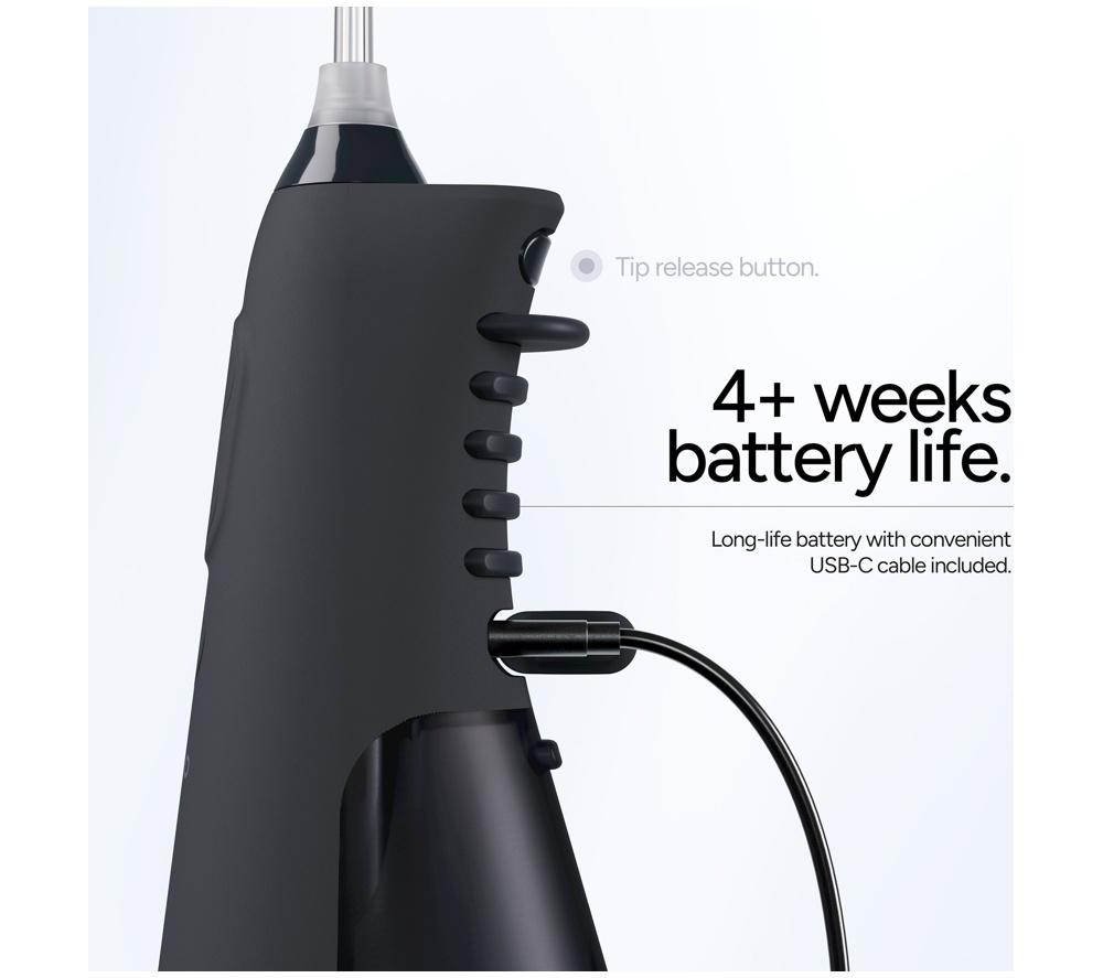 ORDO Hydro Sonic+ Water Flosser - Charcoal Grey image number 6 of 10