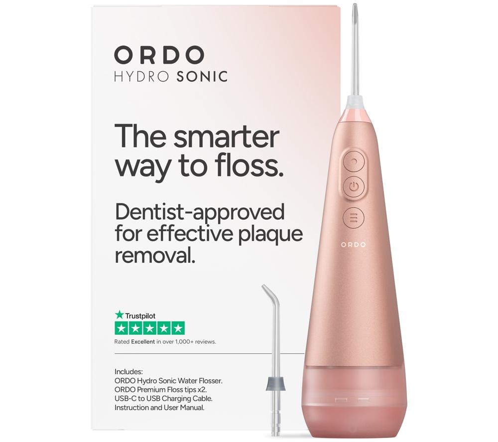ORDO Hydro Sonic+ Water Flosser - Rose Gold image number 2 of 11