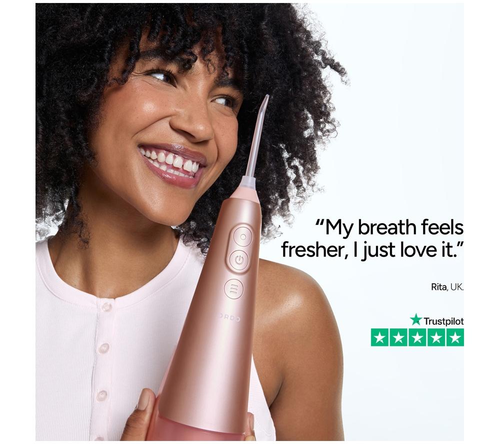 ORDO Hydro Sonic+ Water Flosser - Rose Gold image number 8 of 11