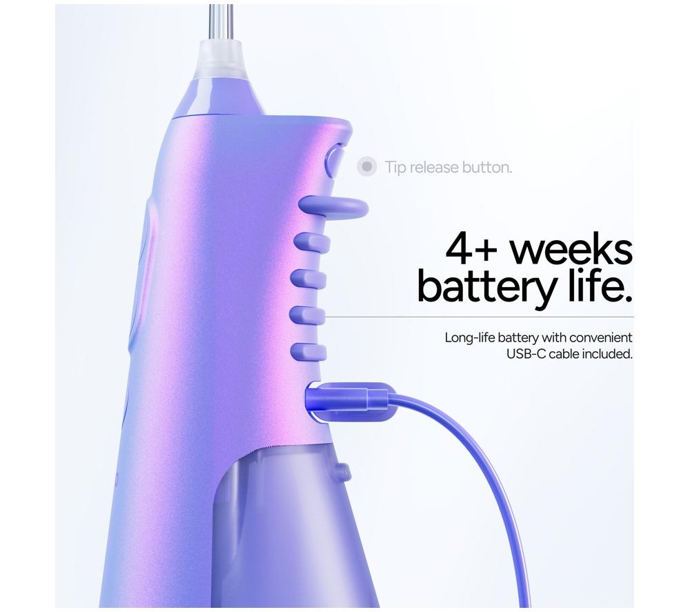 ORDO Hydro Sonic+ Water Flosser - Pearl Violet image number 6 of 11