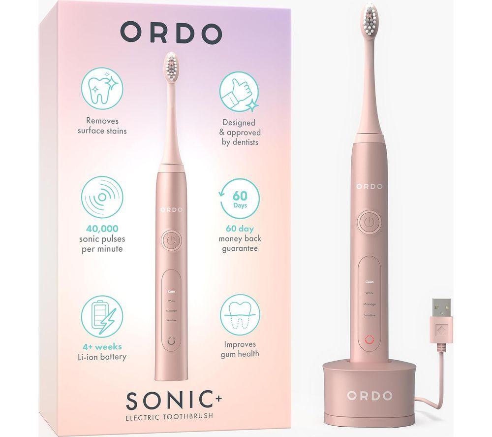 ORDO Sonic+ Electric Toothbrush - Rose Gold image number 8 of 8