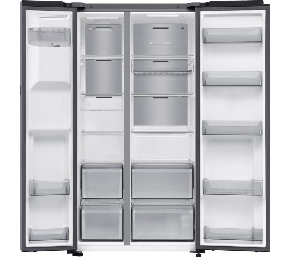 SAMSUNG Bespoke Series 9 AI Home RS90F64EETEU American-Style Smart Fridge Freezer - Silver image number 19 of 30