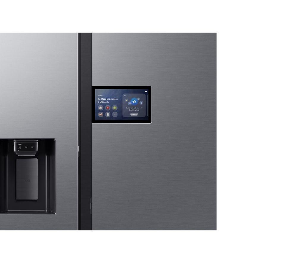 SAMSUNG Bespoke Series 9 AI Home RS90F64EETEU American-Style Smart Fridge Freezer - Silver image number 22 of 30