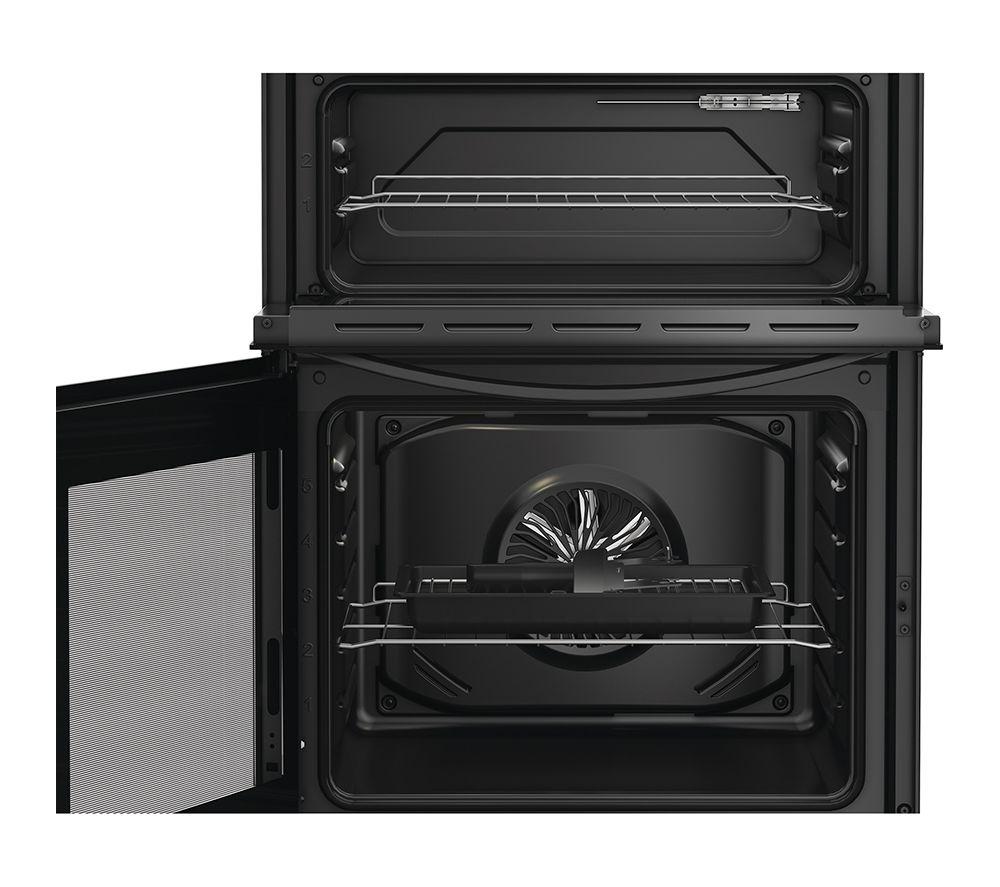 INDESIT ITE6VMB 60 cm Electric Ceramic Cooker - Black image number 4 of 6