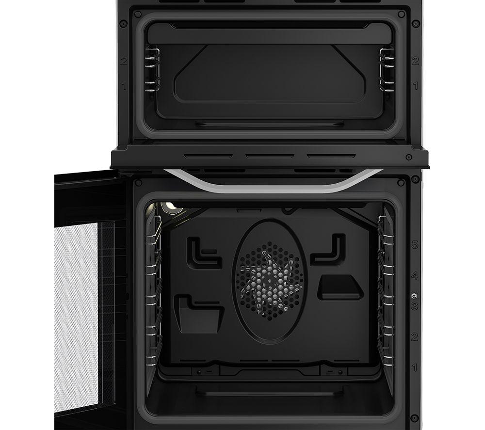 HOTPOINT HTE5VCW 50 cm Electric Ceramic Cooker - White image number 2 of 10