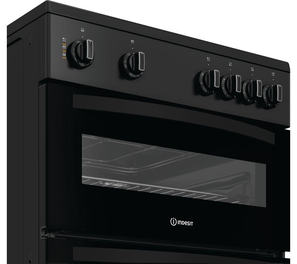 INDESIT IDE6VMB 60 cm Electric Ceramic Cooker - Black image number 2 of 5