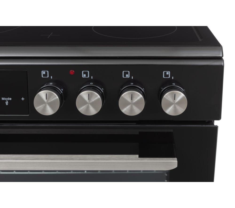 KENWOOD KDC60B25 60 cm Electric Ceramic Cooker with Air Fry- Black image number 4 of 9