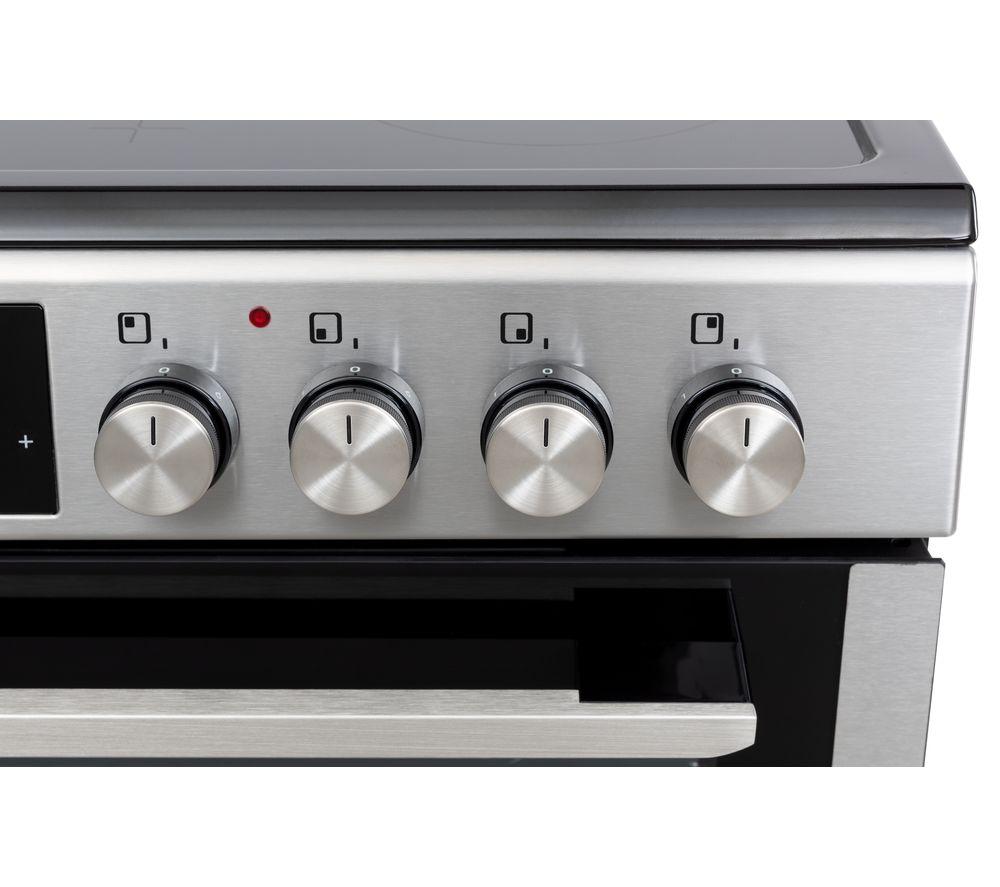 KENWOOD KDC60SS25 60 cm Electric Ceramic Cooker with AirFry - Inox image number 3 of 9