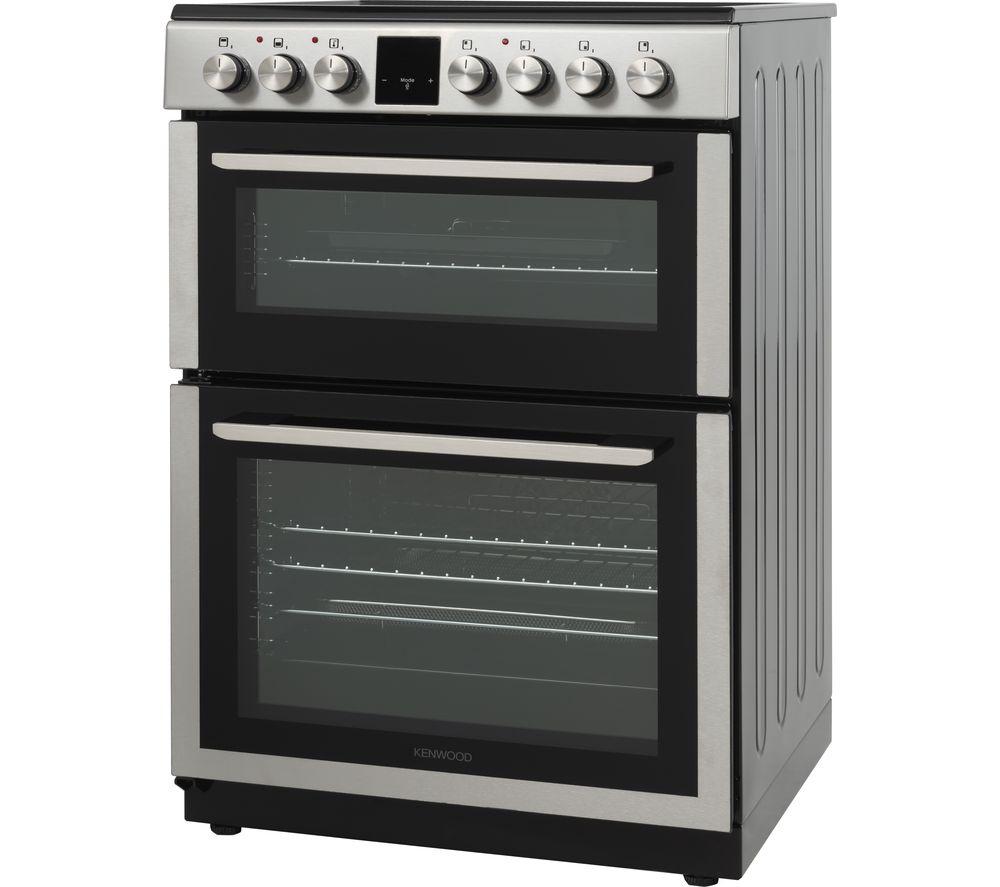 KENWOOD KDC60SS25 60 cm Electric Ceramic Cooker with AirFry - Inox image number 5 of 9