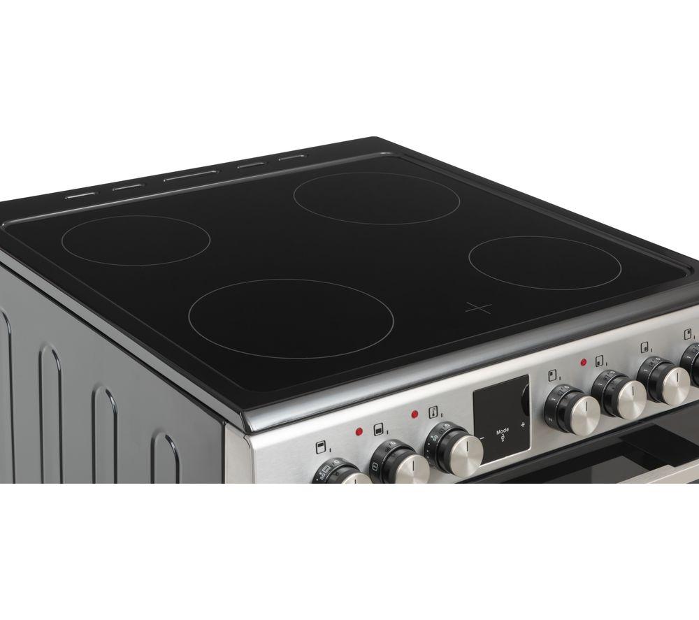 KENWOOD KDC60SS25 60 cm Electric Ceramic Cooker with AirFry - Inox image number 7 of 9