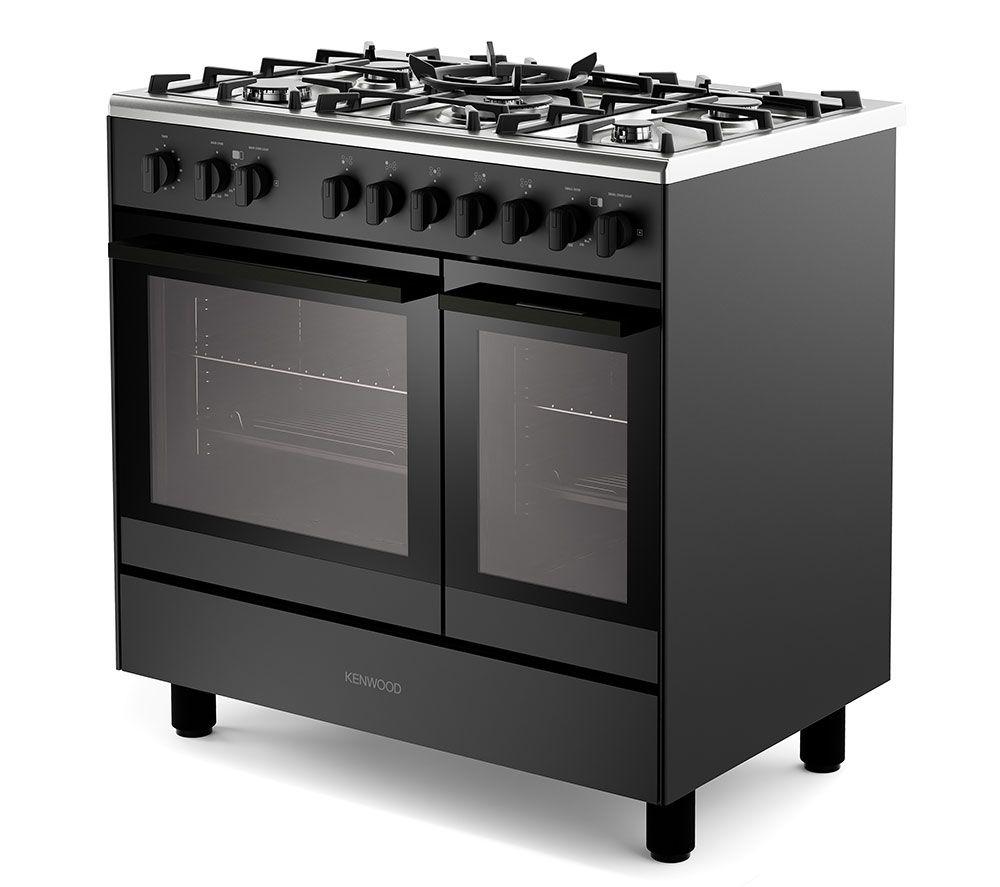 KENWOOD CK601G 90 cm Gas Range Cooker &ndash; Matt Black & Chrome image number 3 of 10