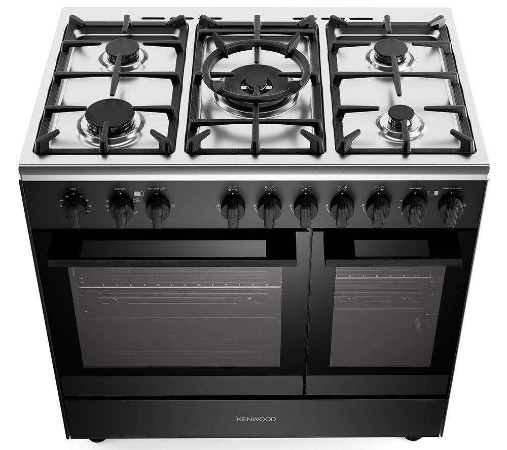 KENWOOD CK601G 90 cm Gas Range Cooker &ndash; Matt Black & Chrome image number 6 of 10