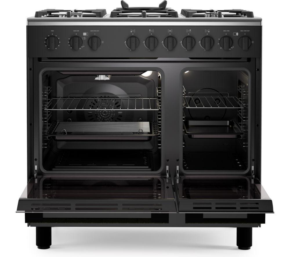 KENWOOD CK601G 90 cm Gas Range Cooker &ndash; Matt Black & Chrome image number 7 of 10