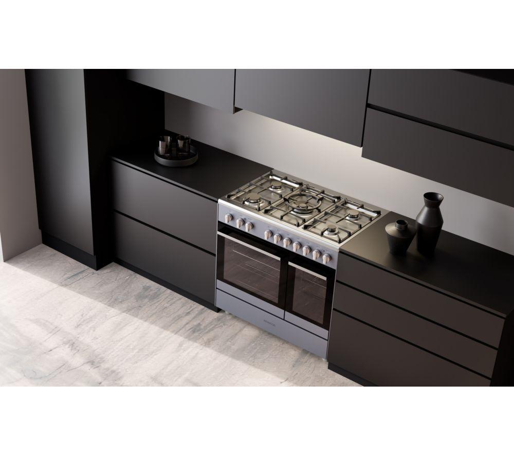 KENWOOD CK601G-SL 90 cm Gas Range Cooker &ndash; Slate Grey & Chrome image number 10 of 10