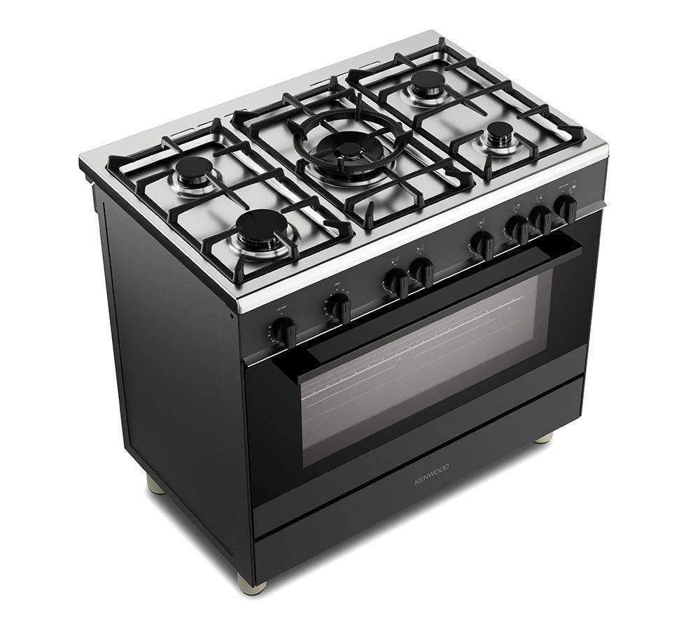 KENWOOD CK501G 90 cm Gas Range Cooker - Matt Black image number 4 of 10