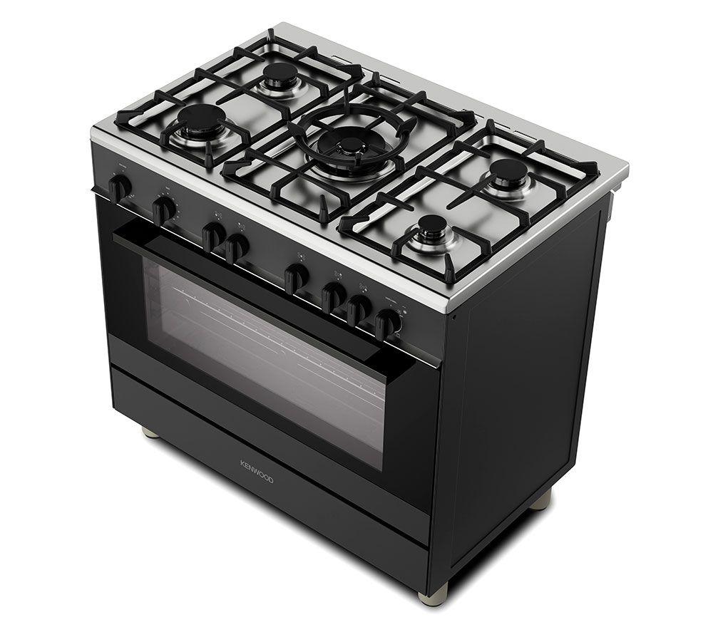 KENWOOD CK501G 90 cm Gas Range Cooker - Matt Black image number 5 of 10