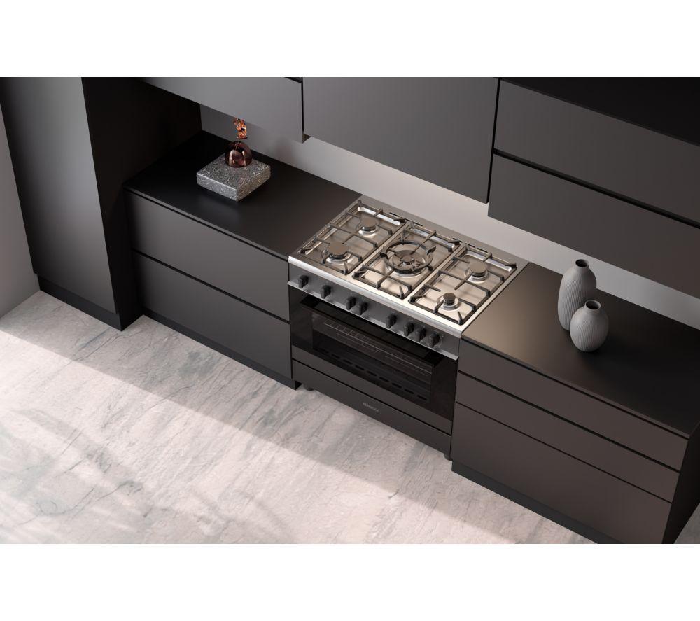 KENWOOD CK501G 90 cm Gas Range Cooker - Matt Black image number 10 of 10