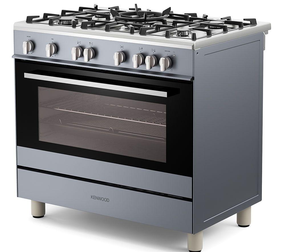 KENWOOD CK501G-SL 90 cm Gas Range Cooker - Slate Grey image number 3 of 6
