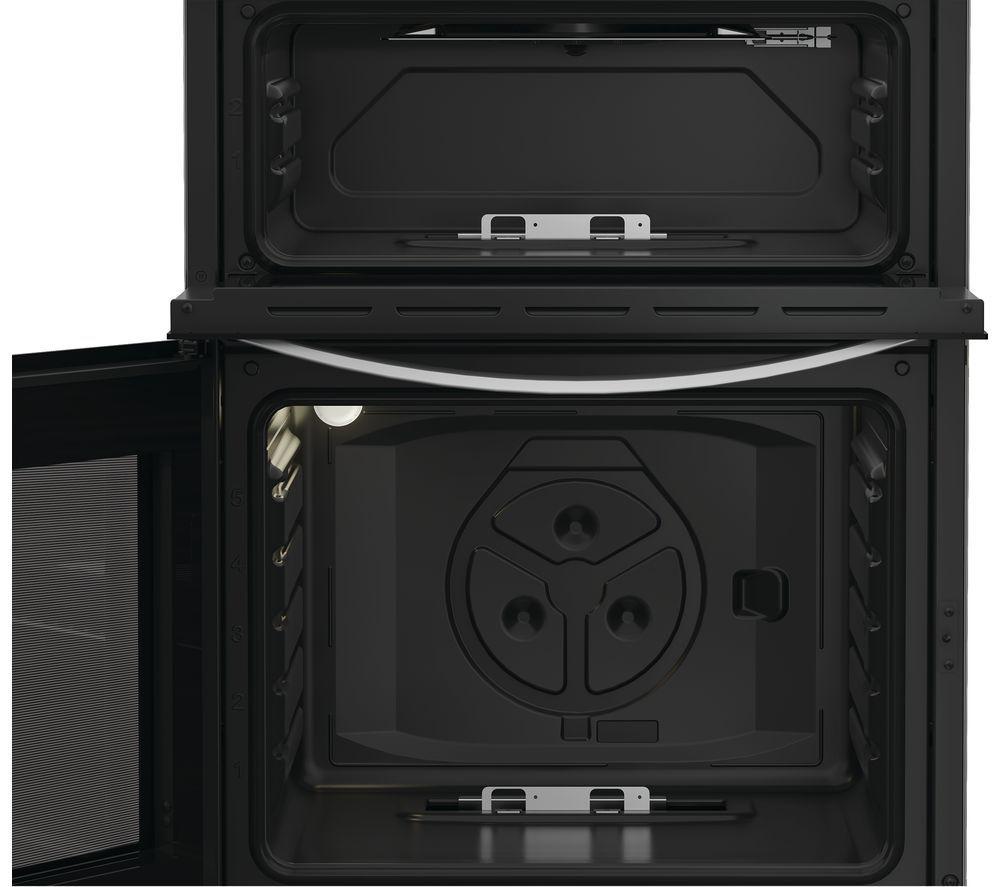 INDESIT IDG6GS 60 cm Gas Cooker - Silver image number 2 of 4