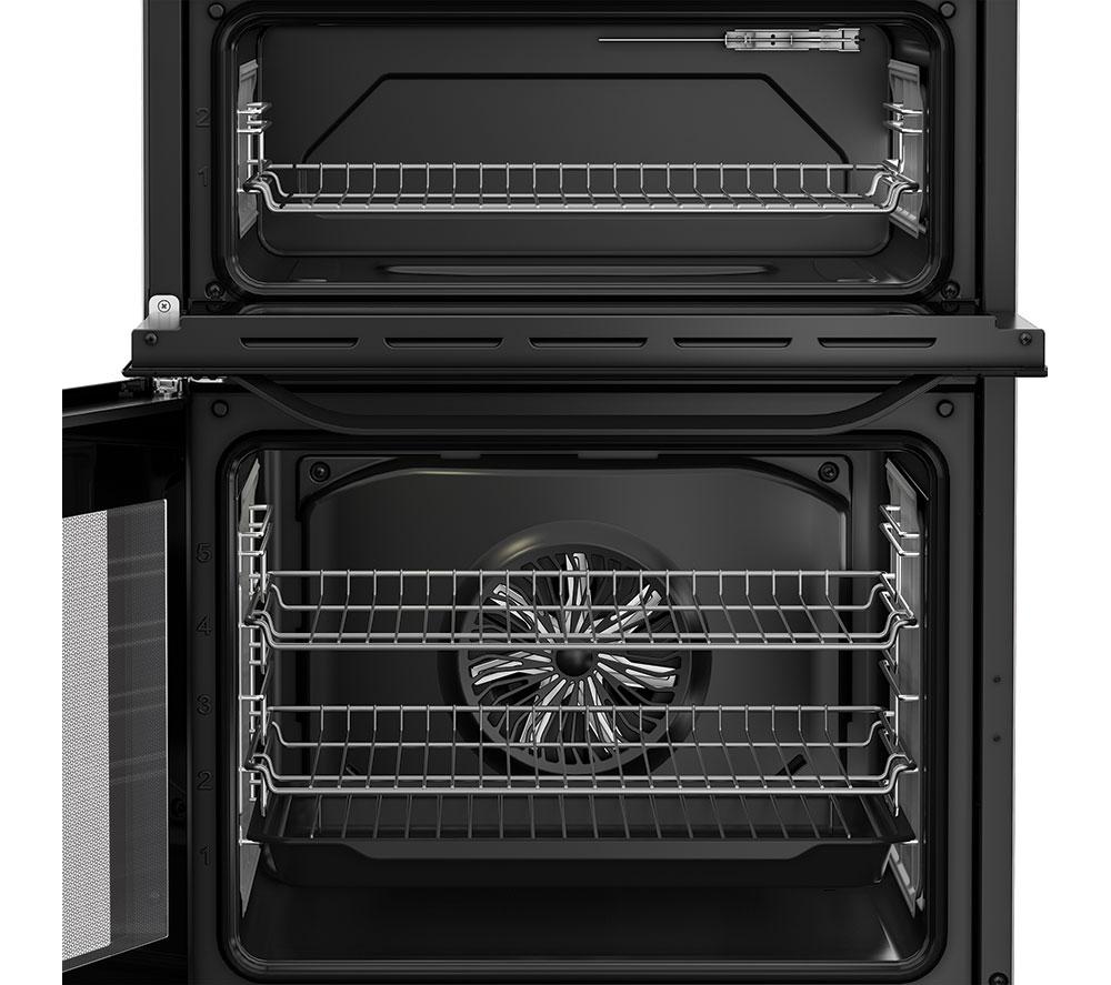 HOTPOINT Multiflow HDD6GDC2B1 60 cm Dual Fuel Cooker - Black image number 5 of 6