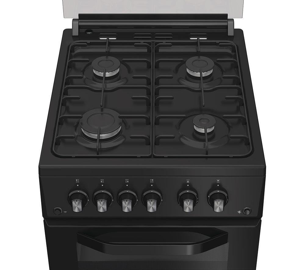 HOTPOINT HDG5GCB 50 cm Gas Cooker - Black image number 3 of 6