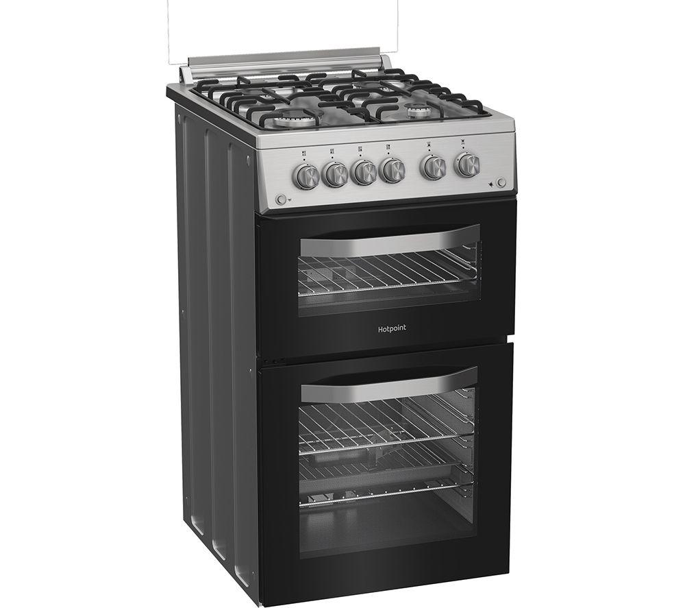 HOTPOINT HDG5GCX 50 cm Gas Cooker - Stainless Steel image number 9 of 9