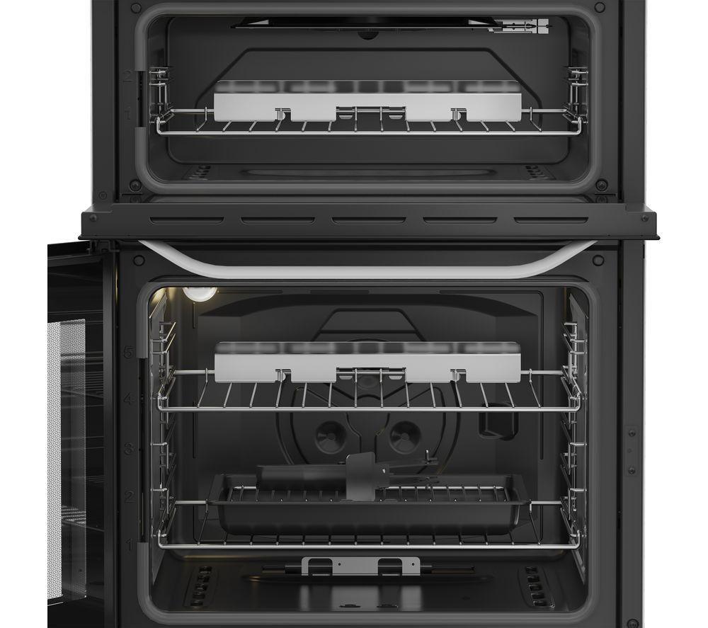 HOTPOINT HTG6GDCW 60 cm Gas Cooker - White image number 5 of 6