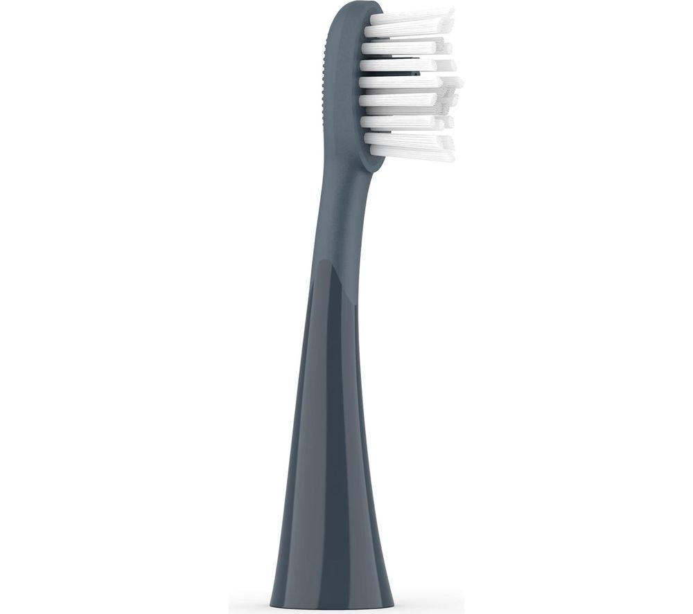 ORDO Sonic+ Replacement Toothbrush Heads - Pack of 2, Charcoal Grey image number 3 of 3