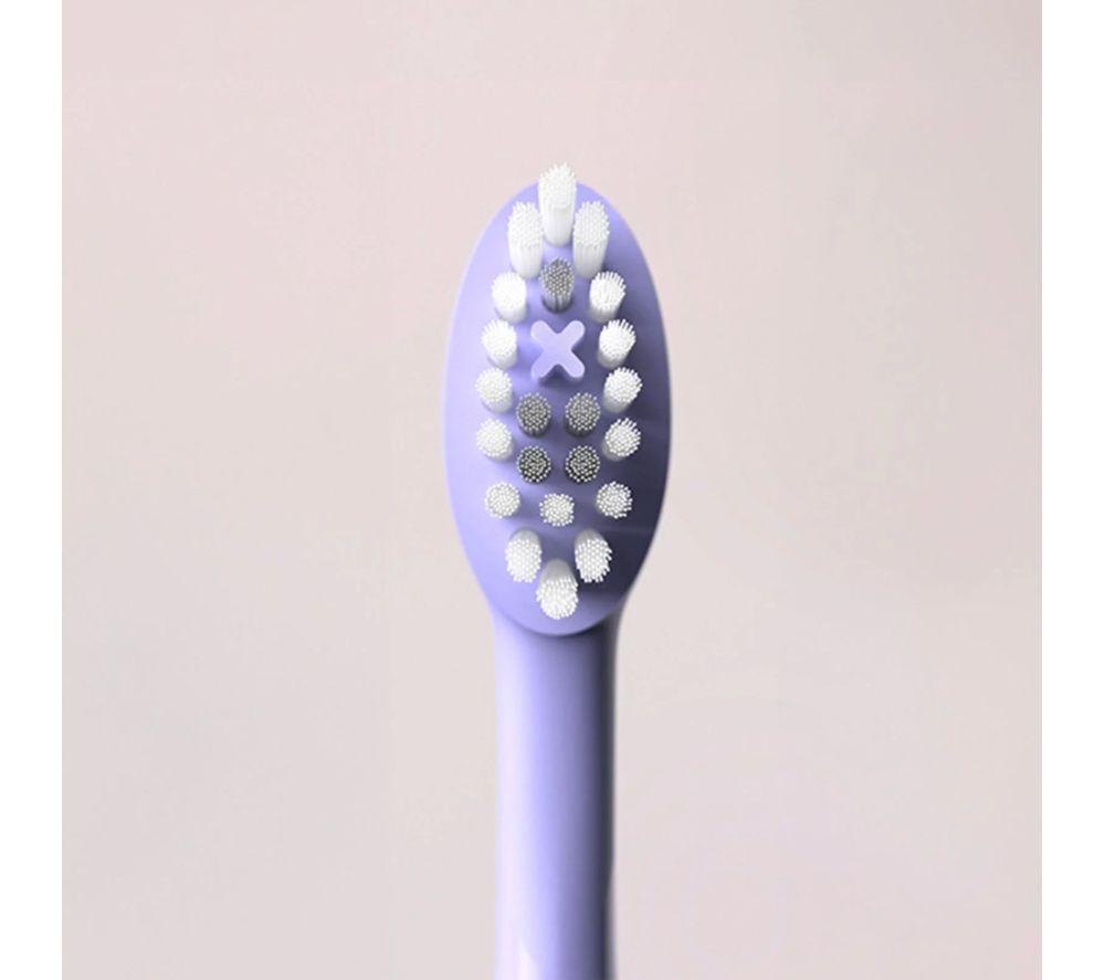 ORDO Sonic+ Replacement Toothbrush Heads - Pack of 2, Pearl Violet image number 5 of 7
